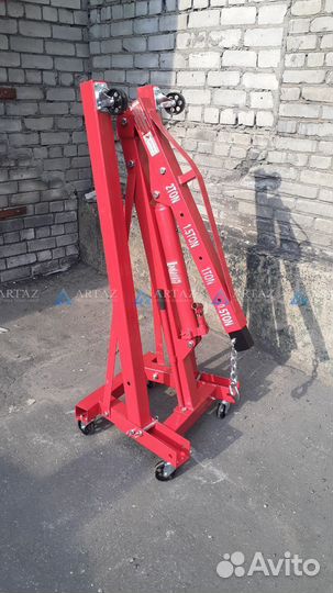 Кран гидравлический 2 т. гаражный складной