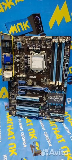 Материнская плата s1155 Asus P8Z77-V LX