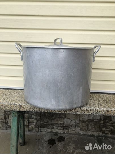 Кастрюля алюминиевая 40 литров