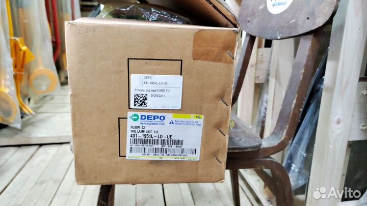 Фонарь левый новый ford fusion 02-05 дорестайлинг