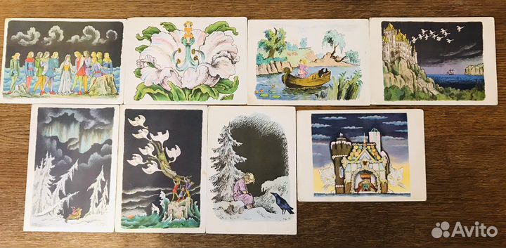 Наборы детских открыток СССР