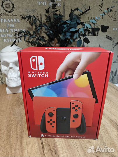 Nintendo switch oled Red Mario Edition