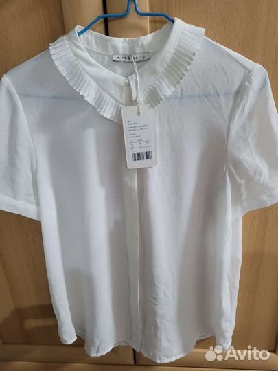 Блузка школьная белая новая