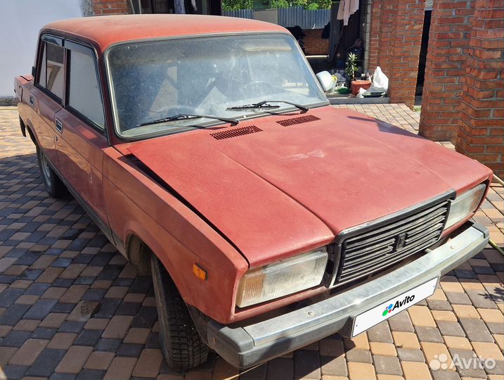 ВАЗ 2107 1.5 МТ, 1982, 90 000 км