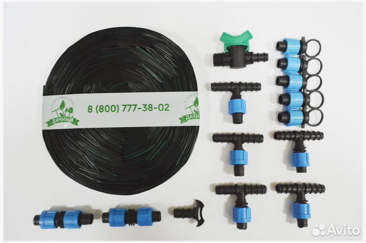 Капельный полив растений