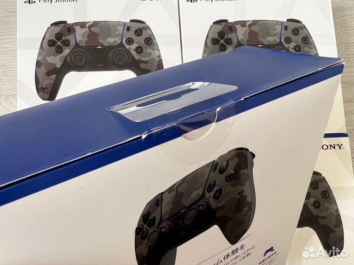 Геймпад sony ps5 dualsense Gray Camo / Новый