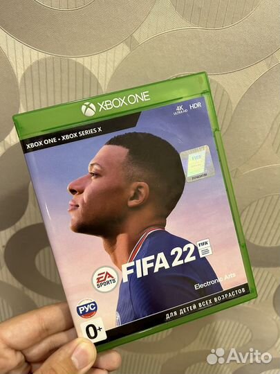 Fifa 22 xbox one диск