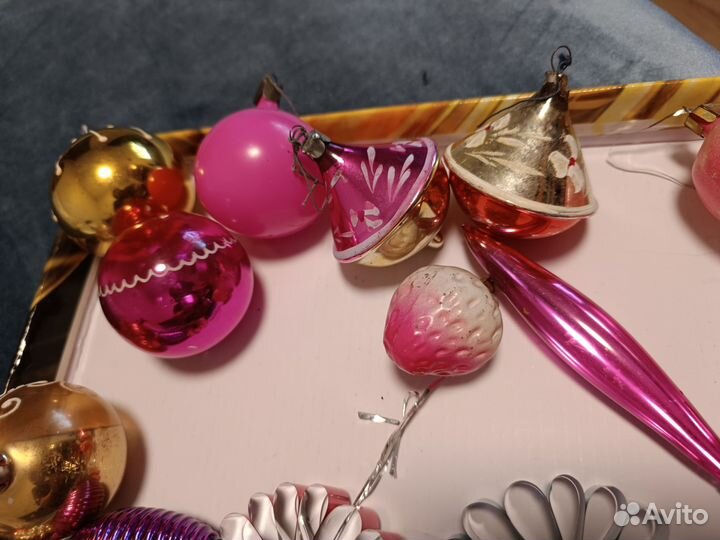 Елочные игрушки СССР