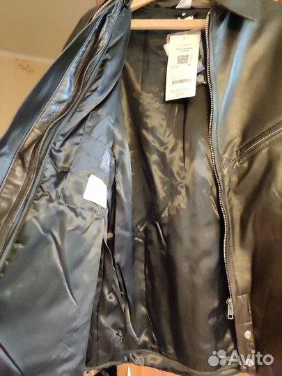 Кожаная куртка мужская летная