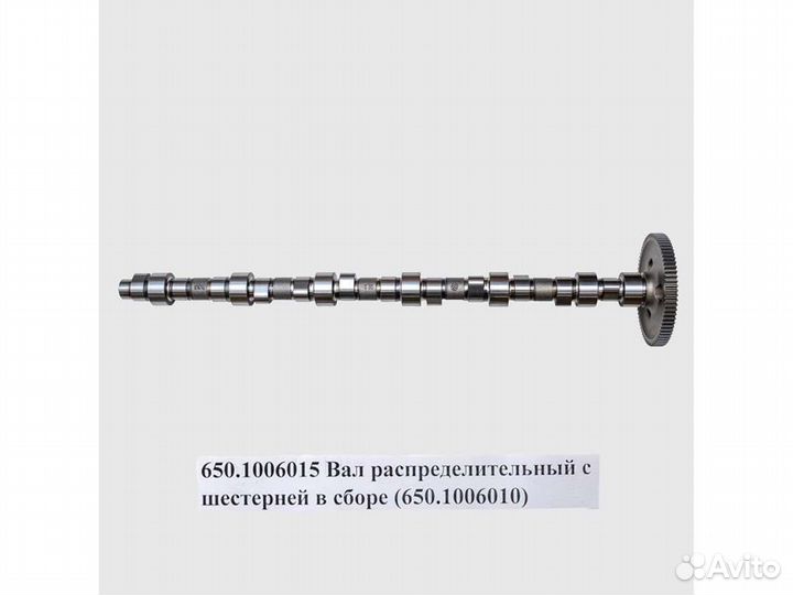 Вал распределительный с шестерней в сборе
