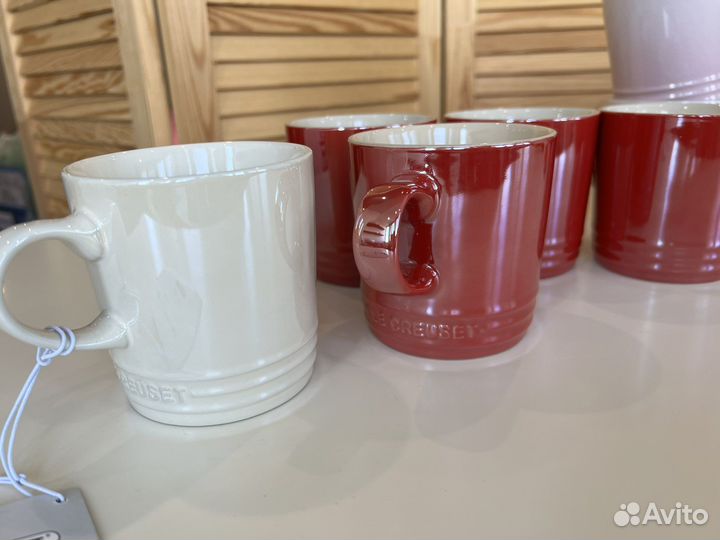 Посуда le creuset кружки каменная керамика