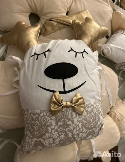 Бортики в детскую кроватку