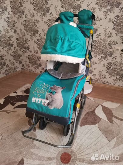 Санки коляска ника 7-2