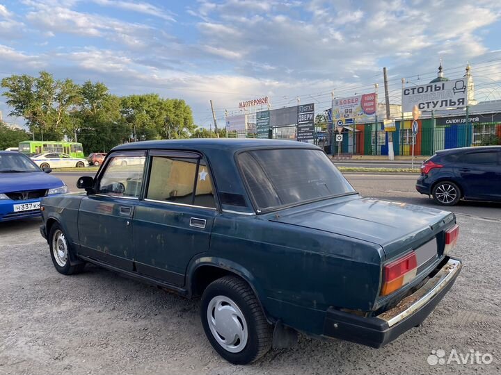 ВАЗ 2107 1.6 МТ, 2007, 63 000 км