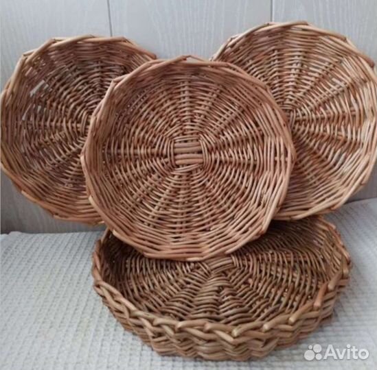 Корзина плетеная из ивовой лозы