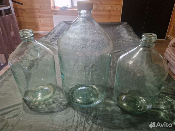 Бутылка стеклянная