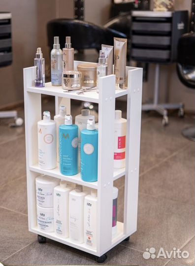 Этажерка на колесиках. 2 вида