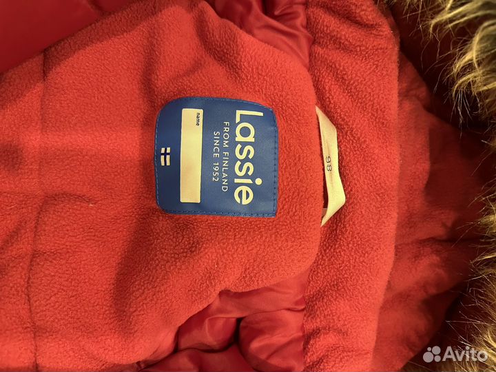 Зимний комбинезон 98 104 Lassie