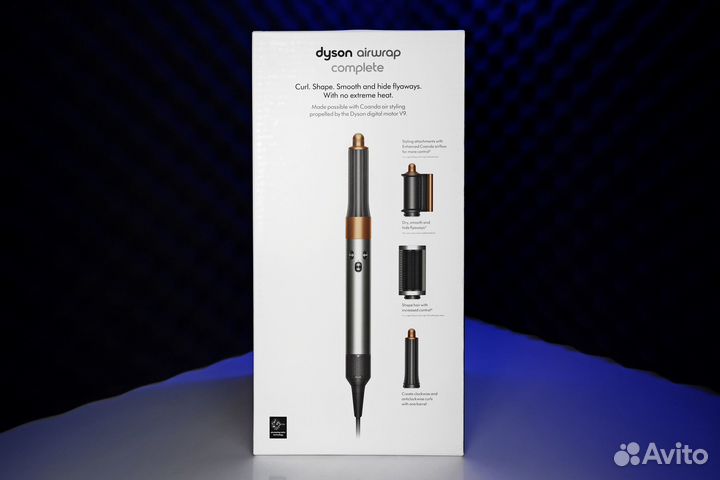 Dyson Airwrap Complete Long HS05 Nickel/Copper