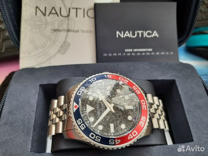 Часы Nautica новые (США) 100 m,плавание