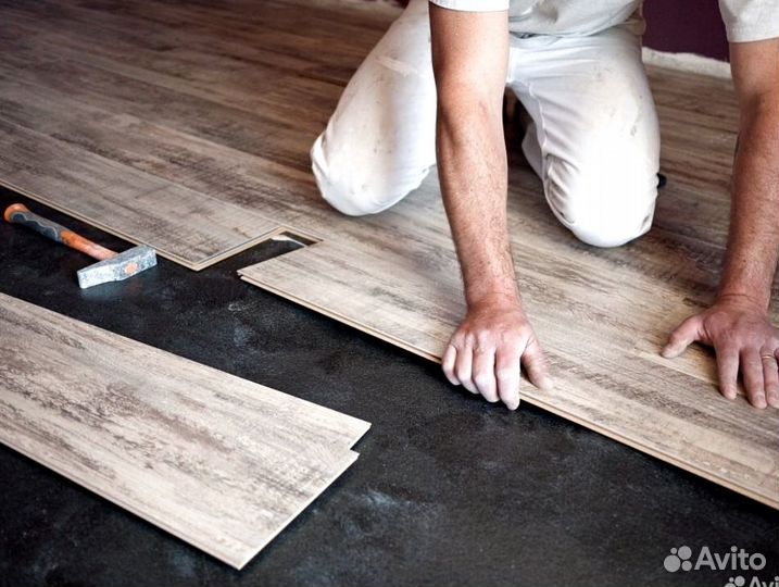 Полы, укладка ламината