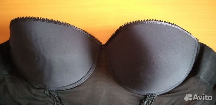 Топ бюстье черное р.48
