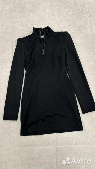 Чёрное платье (мини) S-XS