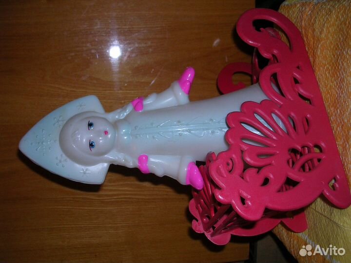 Снегурочка из СССР в шубке, в варежках,в кокошнике