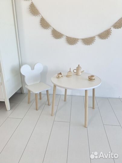 Детский стол и стул