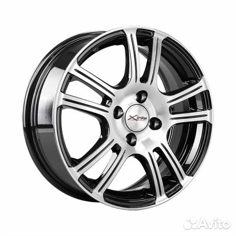 R15 4x100 6,0J ET35 D67,1 X'trike X-105М BK/FP