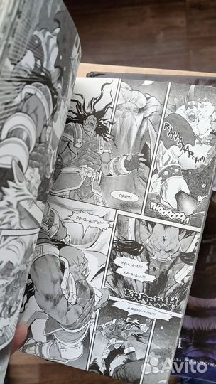 Манга и и книга WOW