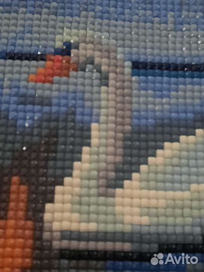 Алмазная мозаика готовая 40х60 