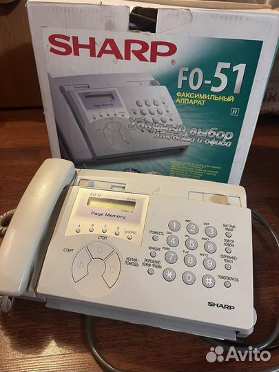 Факс Sharp F0-51