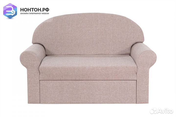 Диван выкатной Новь-1 светло-бежевый