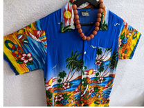 Лот из двух винтажных рубашек Гавайская