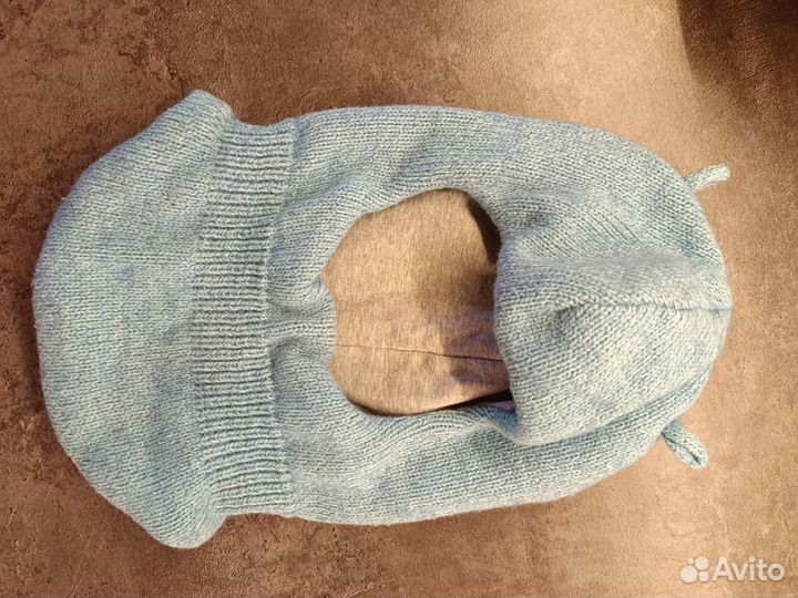 Шапка шлем для мальчика 50 52