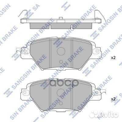 Колодки торм.дисковые Hi-Q mazda CX-9 16- R (D1