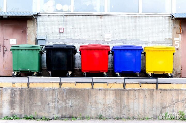 Пластиковый контейнер 1100л. Арт. 15225