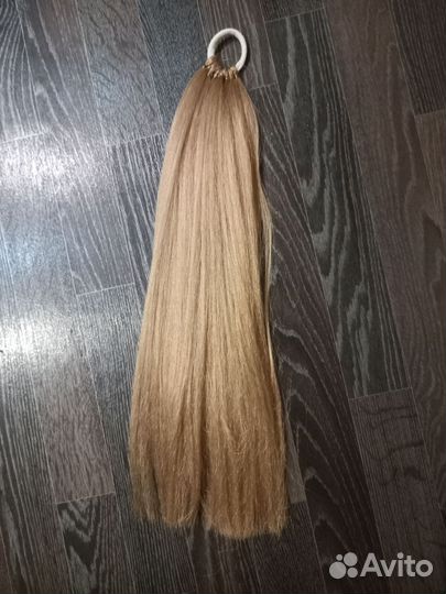 Волосы на заколках искусственные