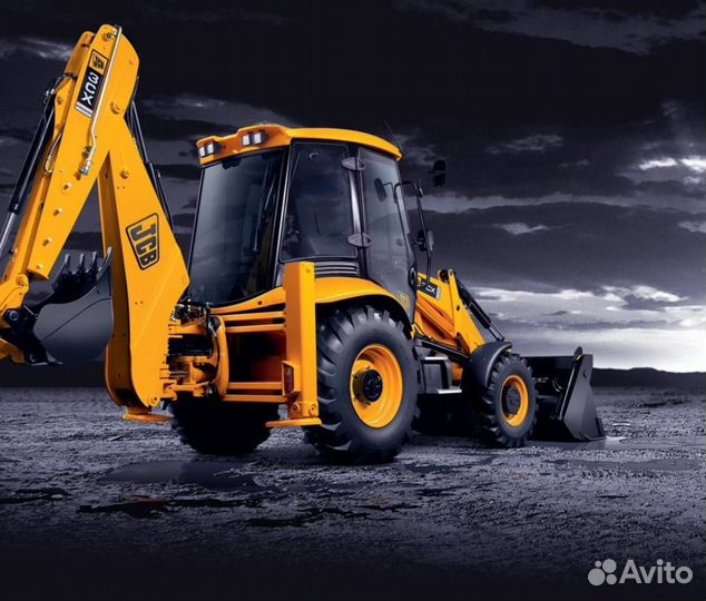 Аренда экскаватора погрузчика Услуги трактора
