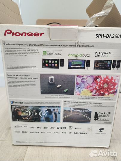 Мультимедия система Pioneer SPH-DA240BT CarPlay, A