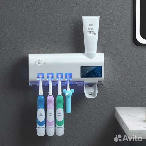 Держатель,стерелизатор зубных щеток, дозатор пасты