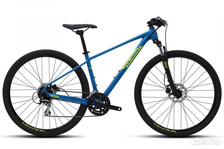 Велосипед гибрид Polygon Heist X2 700C