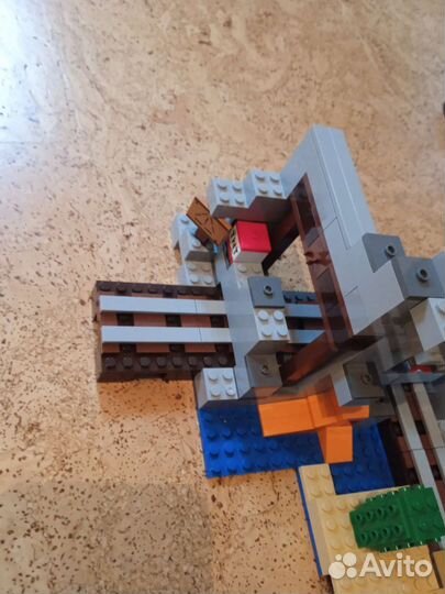 Lego майнкрафт шахта крипера