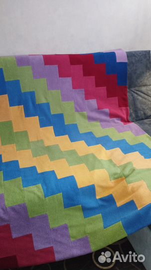 Плед, покрывало новое, 180*175, ручн работа