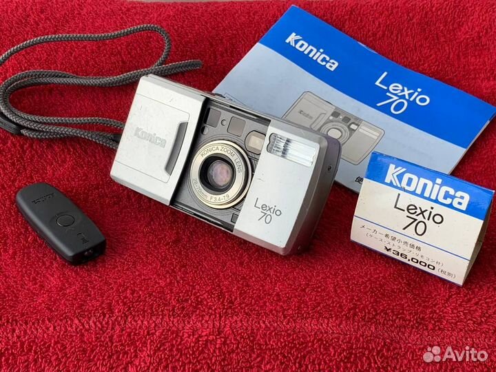 Konica Lexio 70, протестирован с пленкой