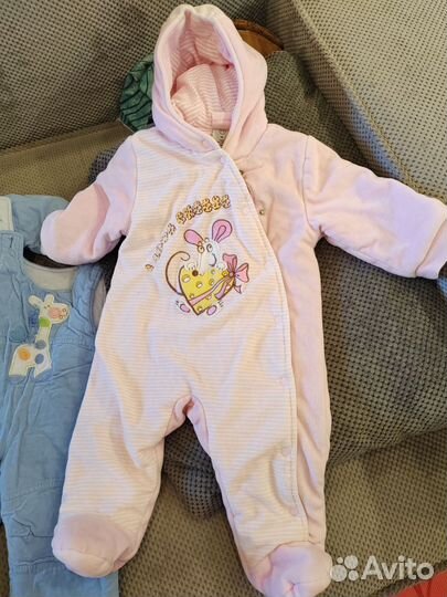 Детские вещи пакетом на девочку 68, 74,80