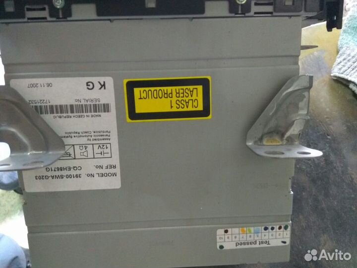 Штатная магнитола Хонда срв 3 2007-2012