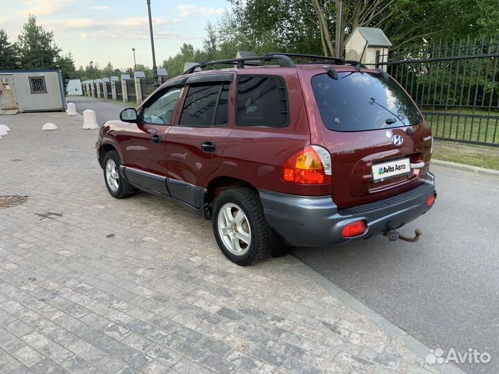 Hyundai Santa Fe 2.4 AT, 2001, 289 000 км