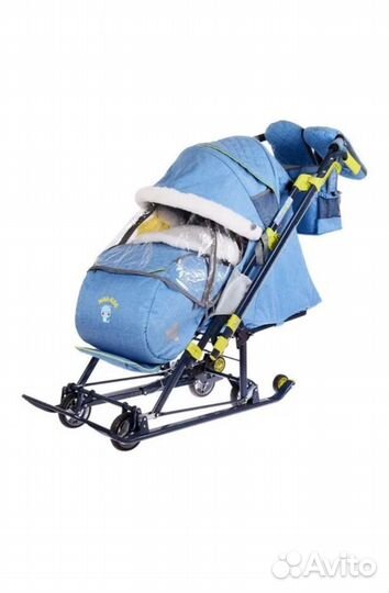 Санки коляска nika kids